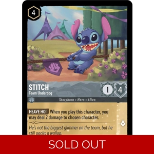 Stitch, Team Underdog (Promo)